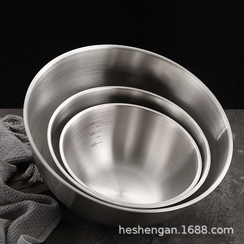 High quality Korean tableware stainless steel scaled