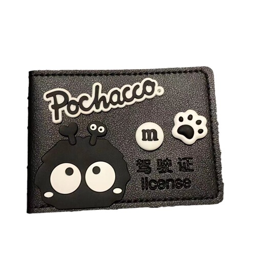 Cartoon driver's license couple four card slot leather case motor vehicle multi-functional driving license driver's license protective cover document bag