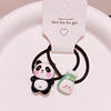 Hd4257 Cute mini panda hair circle sweet girl trumpet grabbing duckbill new tide cool new hair accessories