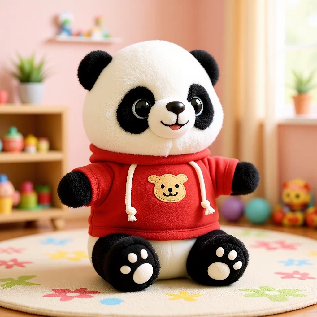 Panda lindo muñeca niño muñeca de regalo tesoro nacional panda gigante imitación panda gigante juguetes de peluche