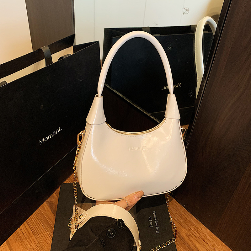 Ins ultra fuego bolso rojo bolso de mujer 2025 bolso de mano de mujer nuevo bolso de brazo simple bolso de hombro