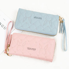 Cross-border new 2021 women's wallet large capacity fashion wallet mobile phone change multi-card slot clutch bag