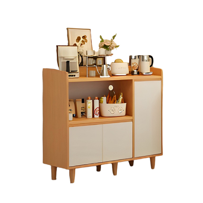 Gabinete de comedor, sala de estar, sofá, armario de almacenamiento contra la pared, armario de almacenamiento integrado moderno y simple, armario de té, armario de almacenamiento