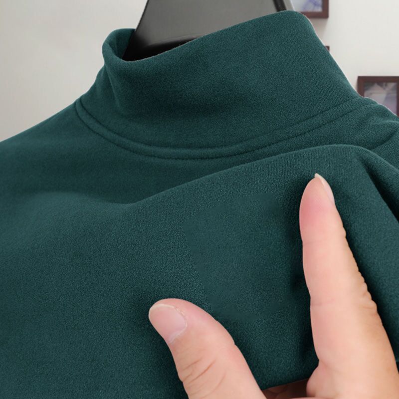 Solid dark green velvet