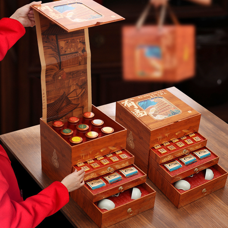 Youfu Jin Junmei Black Tea High-End Gift Boxed Spring Festival New Year's Eve Gift Tea for Elders and Leaders