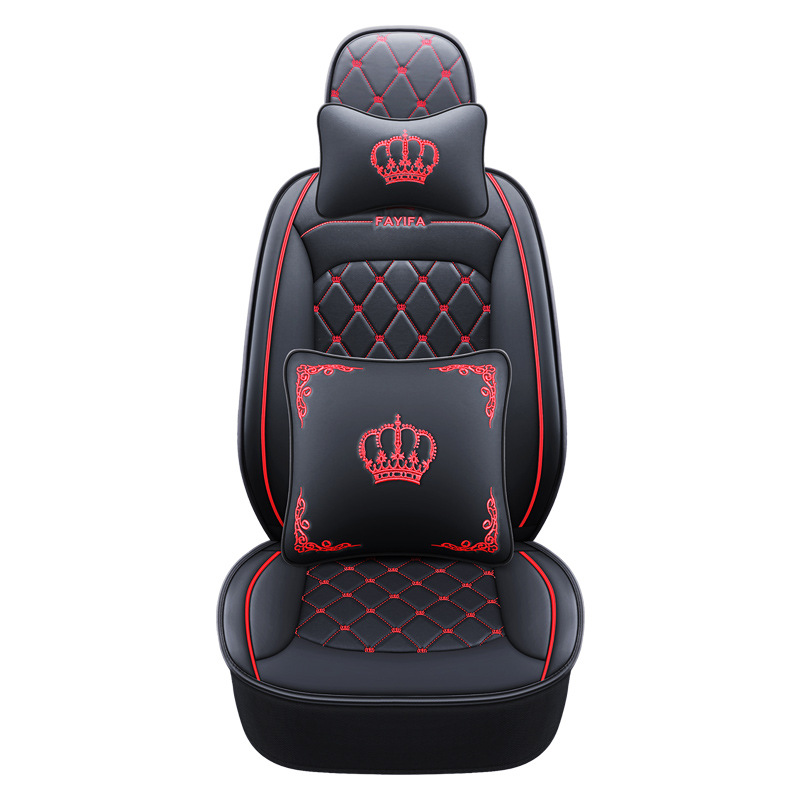 2023 nueva corona de cuero / cuero seda de hielo Futian Jiangling Jianghuai camión ligero cojín de automóvil principal y copiloto de camión