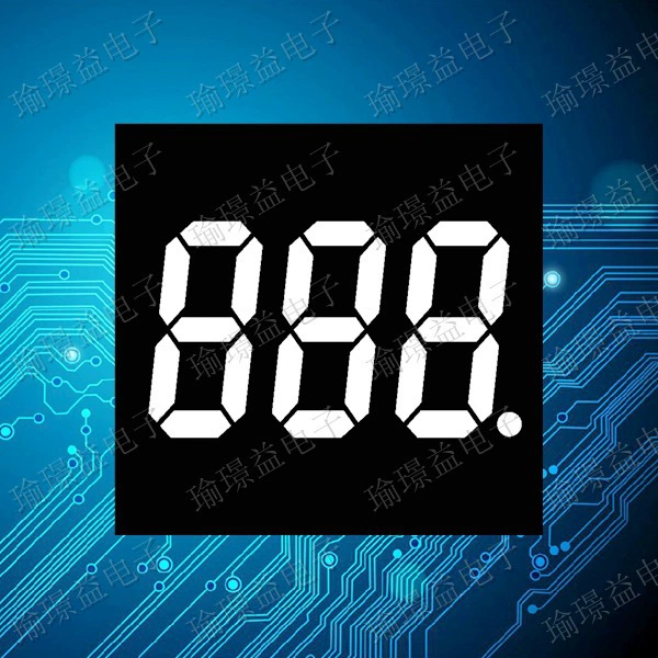 Светодиодная цифровая трубка 0,30 дюйма с тремя красными цифровыми трубками 3301AS 3301BS