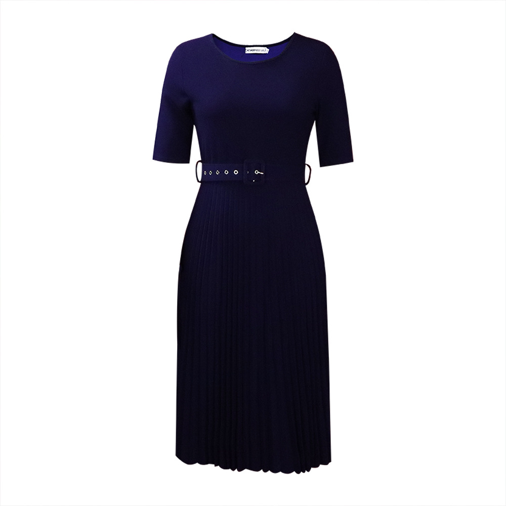 Women's Midi Pleated Dress