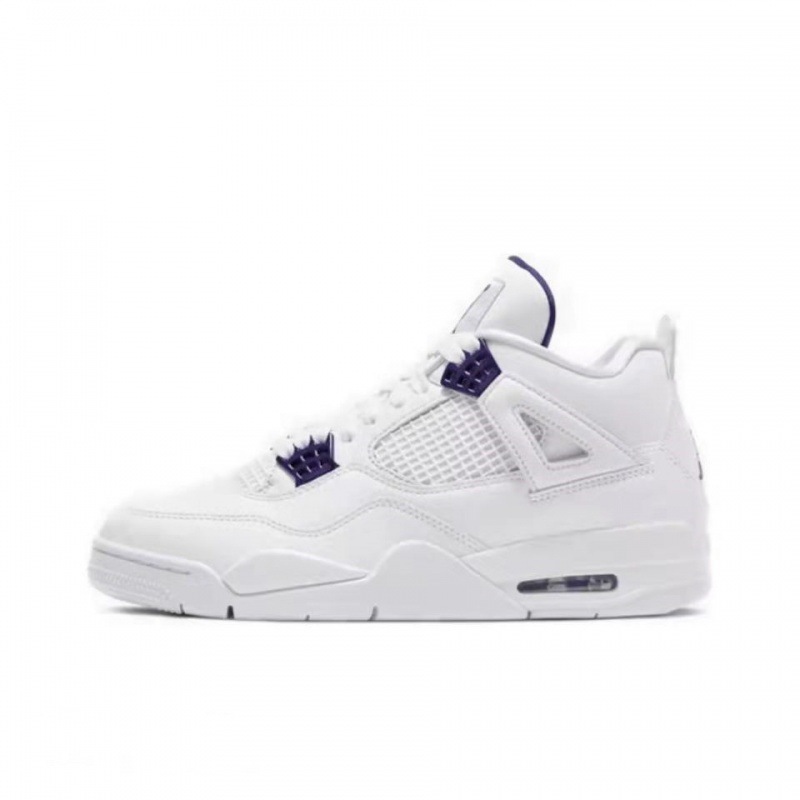 Putian zapatos de comercio exterior AJ4 rojo y azul Duan Duan lava caliente gran París Joe4 antideslizante desgaste zapatos de baloncesto deportivo universal image 19