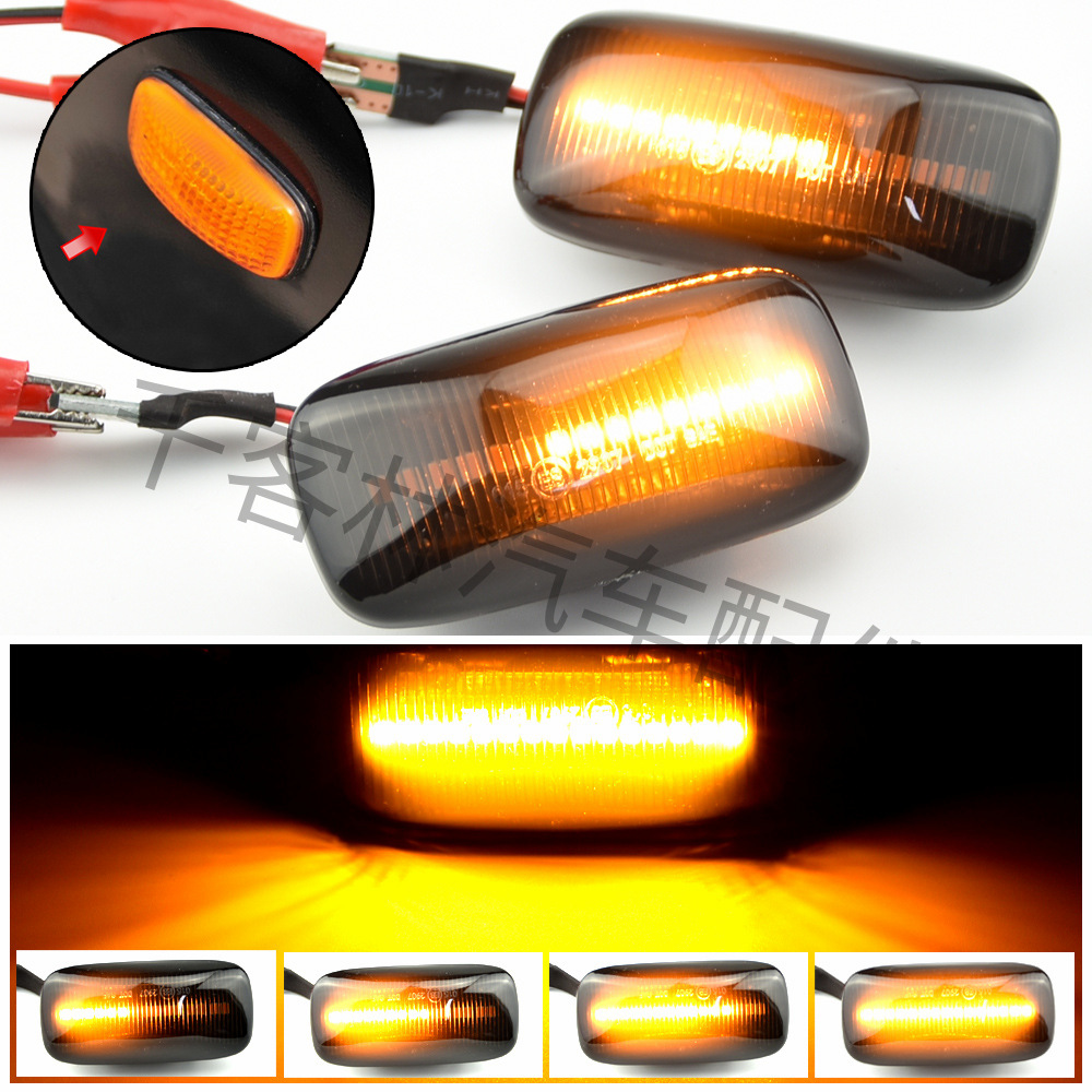 Nissan Nissan Cefiro A32 Cima Almera N15 Pulsar N15 Fender Side Marker Light (Dönmə işıqları) - black