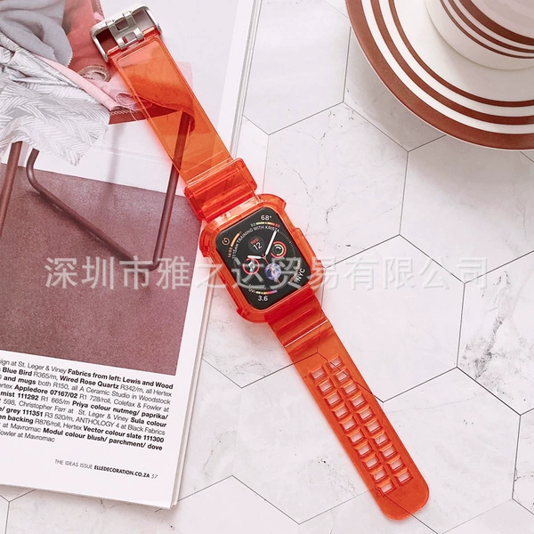 Transparent red