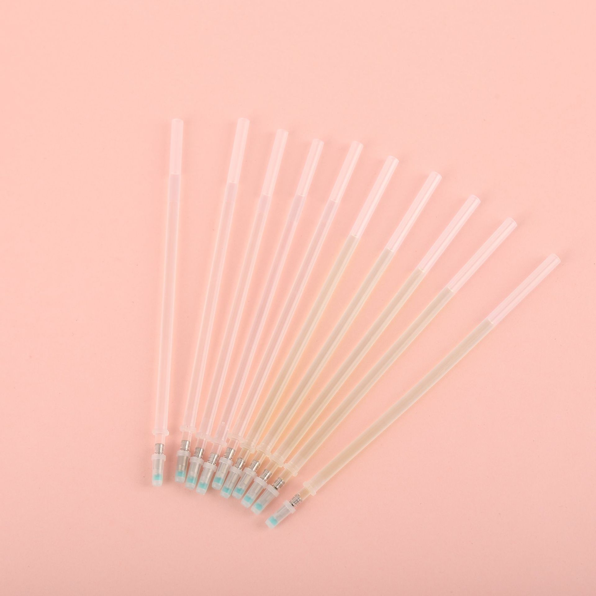 uv笔芯紫光灯显示防伪标记笔透明荧光笔制造鞋皮革服装专用笔