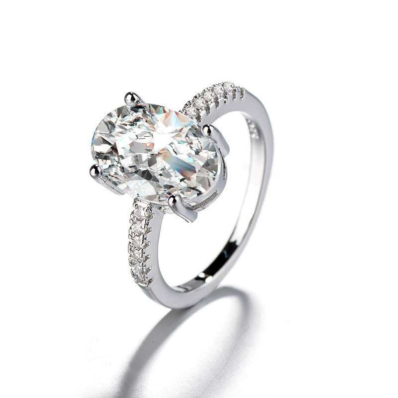 Adjustable wedding ring, 1‑carat style, light‑luxury design, multiple motif options