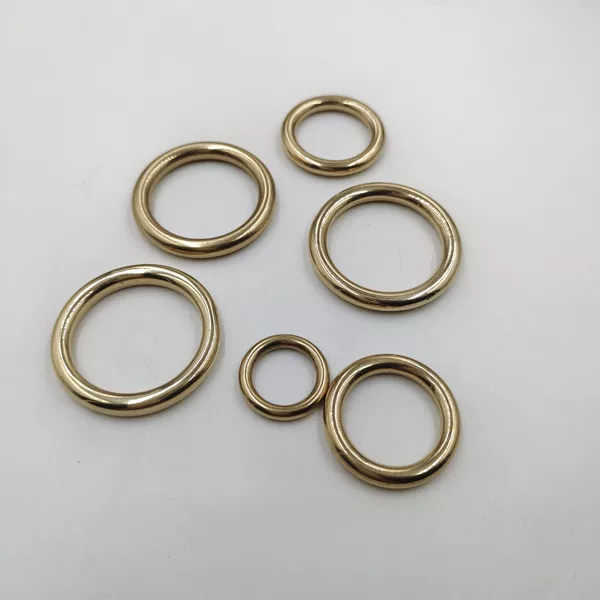 Solid Copper Seamless Circle Copper Ring Furniture Copper Handle Bag Carrying Ring Solid Copper Ring Furniture Luggage Leather Accessories