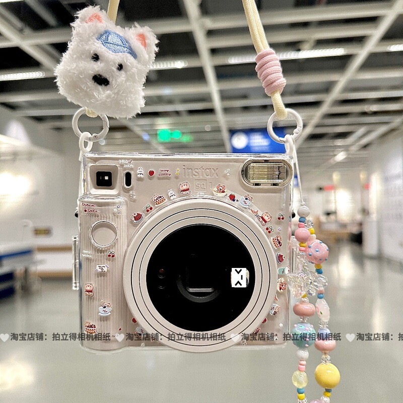 Polaroid Sq1 Protective Case Cartoon Puppy Camera Bag Accessories Set Suitable for Fuji Sq1 Anti-Fall Protective Case