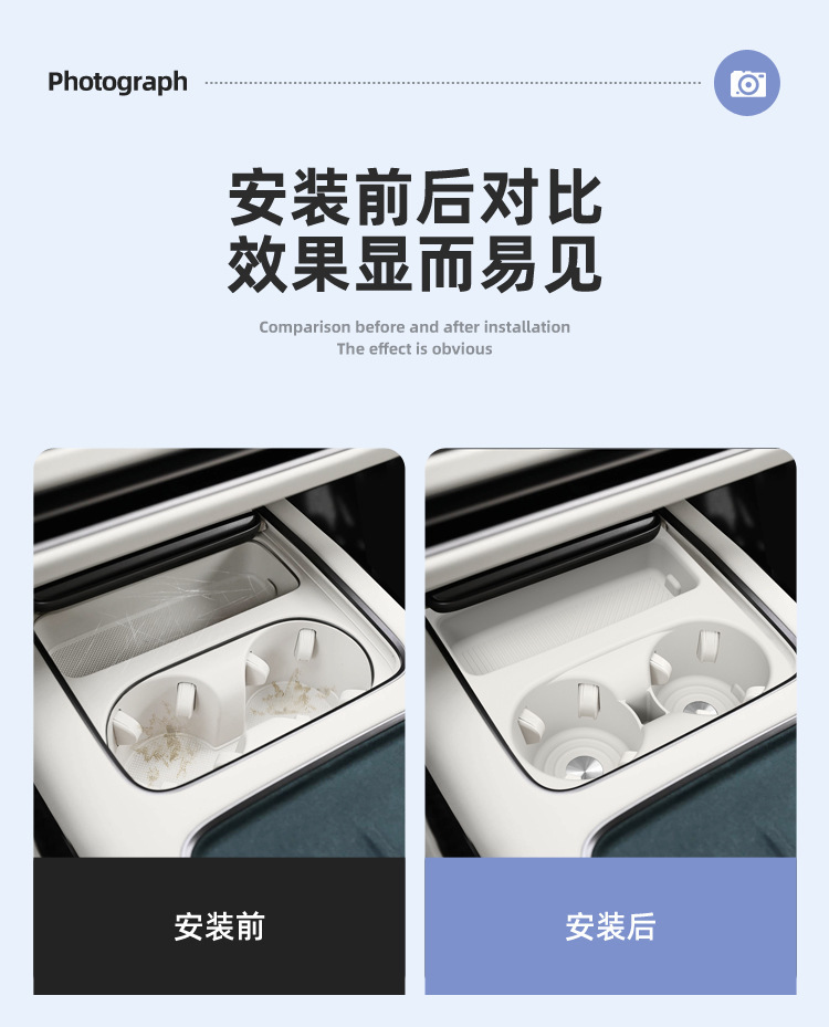 Suitable for 26 models of Li Auto L9 central console integrated cup holders, L8 silicone anti-slip mat, car accessories, specialized modification parts