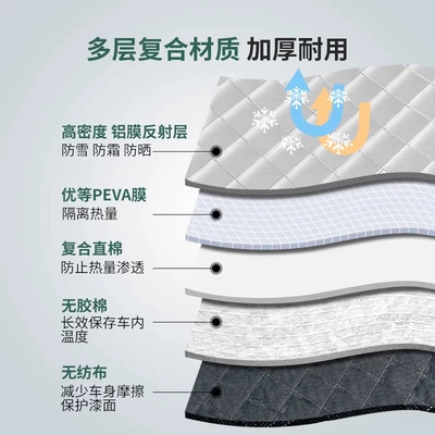Car Cover Sun Cover Snow – Car snow shield