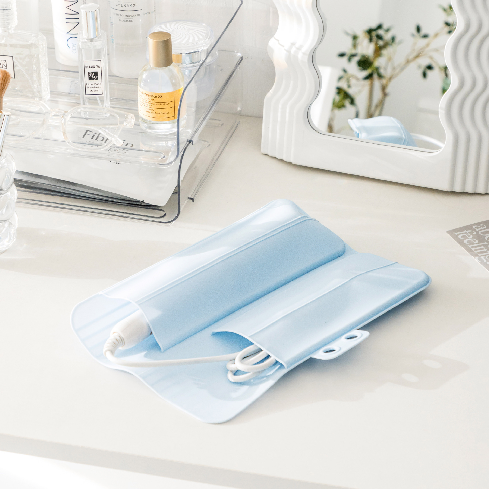 Barras de pelo rizado, bolsas de almacenamiento, clips de pelo recto, paquetes de aislamiento térmico, clips de tablero recto, fundas de protección turística, fabricantes de fundas portátiles de silicona al por mayor