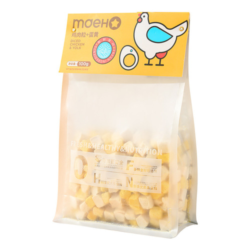 Fresh freeze-dried cat snacks for pets every day, quail egg yolk, chicken breast, small fish, dried dog snacks, cat food and dog food wholesale