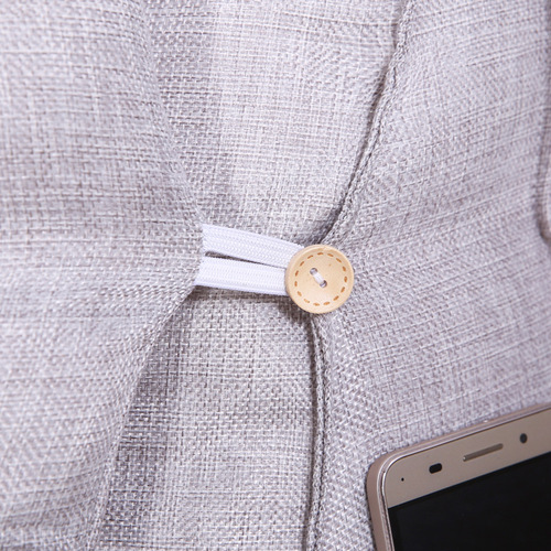 Cross-border special supply of removable and washable solid color imitation linen lumbar cushion, sofa triangle cushion, bay window cushion, bedside back cushion