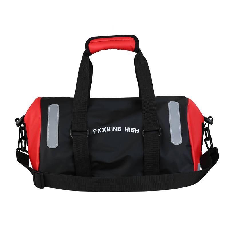 Los hombres y las mujeres de la misma separación húmeda y seca bolso deportivo marca de moda de gran capacidad impermeable bolsa de mensajero del hombro del recorrido