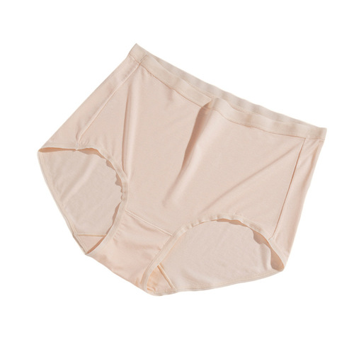 Strictly selected 80-count Lenzing Modal underwear for women in the mall, high-waisted, tummy-controlling, butt-lifting, seamless women's comfortable briefs