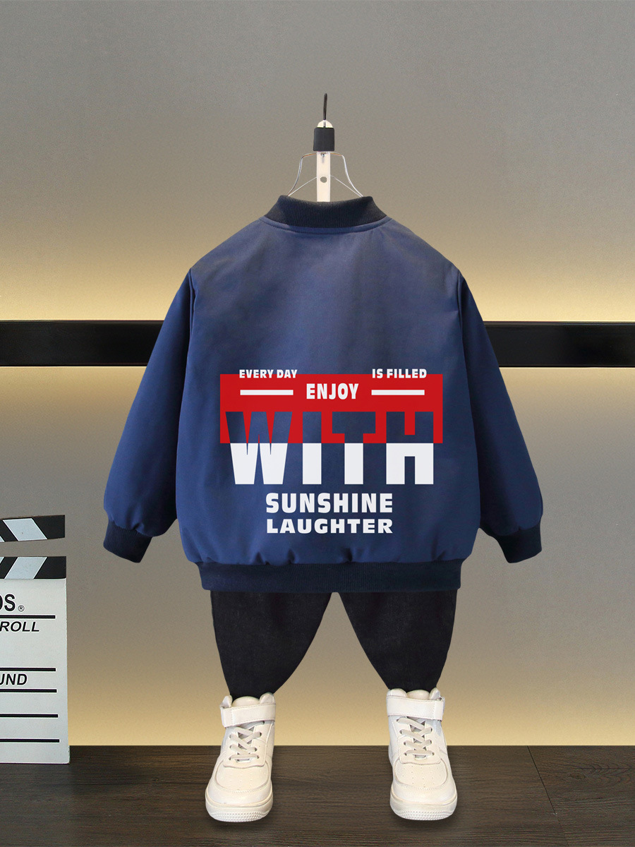 Chaquetas de primavera para niños 2025 nuevas chaquetas de primavera y otoño para niños y niñas Chaquetas de calle fritas de primavera