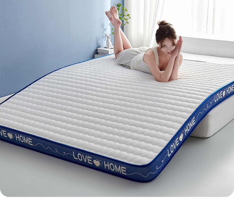 Thickened Latex Mattress Household Soft Cushion 1.5m m Sponge Mattress Single Student Dormitory Mattress Bottom Mattress