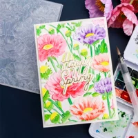 Ф floral emboss template 3D texture DIY embossed print folder embossed board embossed folder scrapbooking