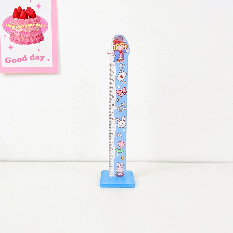Cute cartoon children's removable ruler, handheld stationery for elementary school students