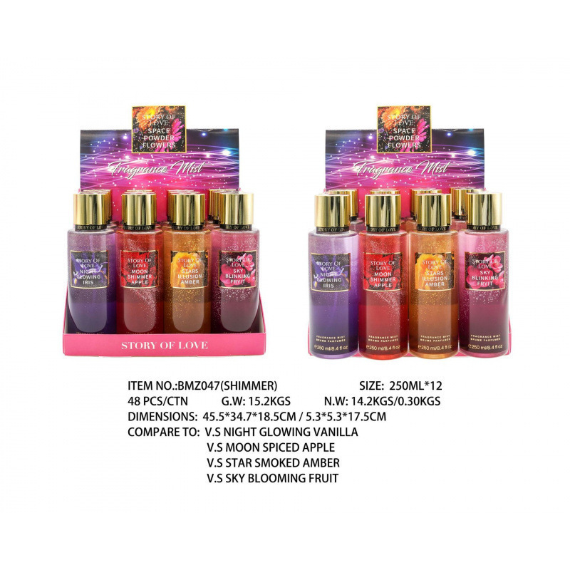 香水持久留香250ml 女士香水身体喷雾香氛持久perfumes东南亚外贸|undefined