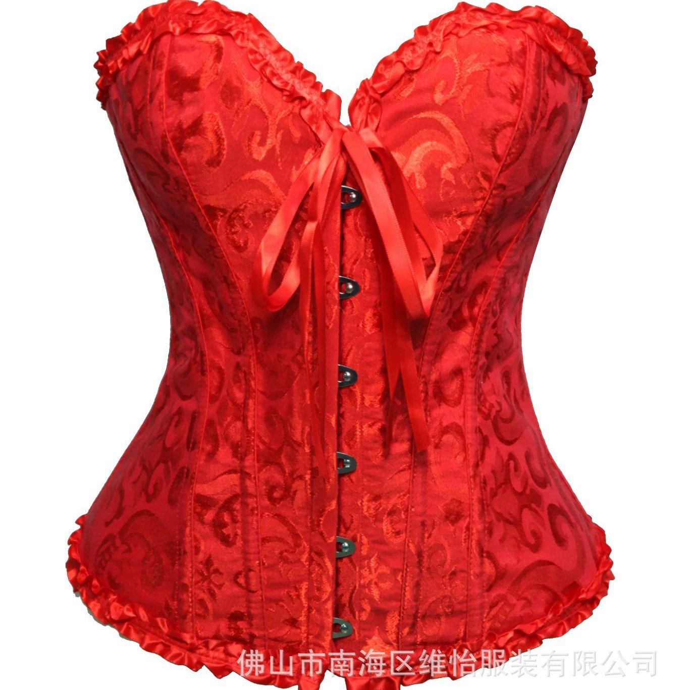 Корсет для всего корпуса Weiyi, европейский стиль, плотная форма, размеры XS–6XL, красный/черный/белый