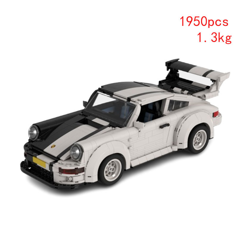 Racing Car Small Particle Building Block Set Diy Model Kit_voghion.com