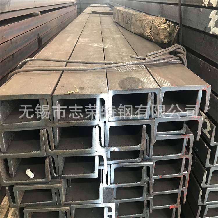 Q235B国标槽钢 Q355镀锌槽钢多少钱一米 冲孔 喷砂 加工