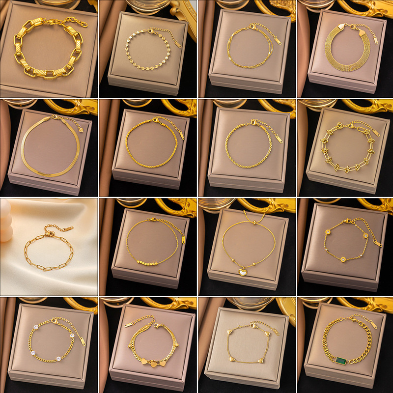 [Bracelet Explosions 1] European and American cross-border wholesale flower pearl twist V-shaped rainbow diamond bow bracelet for women