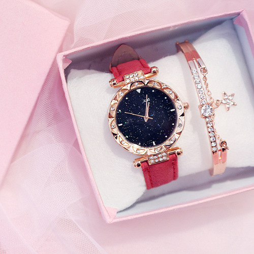 Internet celebrity Tomato's same style best-selling women's watch street stall night market gift women's watch ins style fashion quartz watch