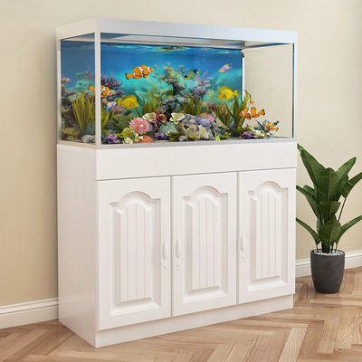 European style fish tank base cabinet bottom frame base grass tank fish tank shelf table fish tank cabinet aquarium wholesale waterproof