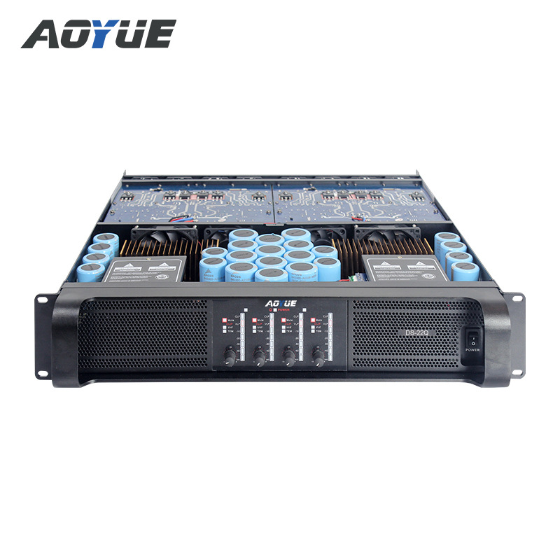 22000Q amplificador de potencia profesional de etapa trasera pura de alta potencia de cuatro canales amplificador de subwoofer pesado importado