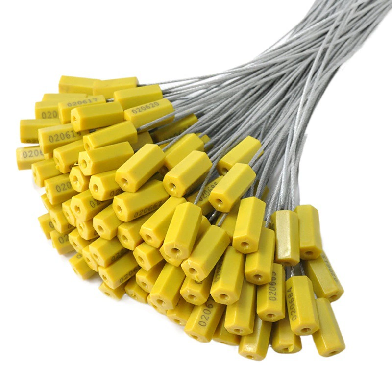 Запорная шестигранная пломба, самозапирающаяся, стальная пломба-защелка для защиты от вскрытия, пломба для счетчиков воды и электроэнергии, шестигранная пломба для контейнеров.