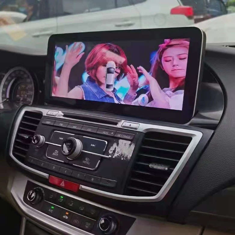 Для Honda Accord 9‑го поколения (2013–2018) 12.3‑дюймовый Android умный бортовой экран навигации, 8‑ядерный, поддержка CarPlay