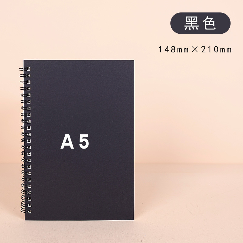 Spot kraft bobina libro mayorista retro aprendizaje de oficina ocio cuaderno de notas subfuente puede imprimir logotipo