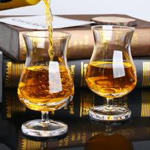 欧式古典水晶玻璃威士忌杯酒吧闻香杯红酒品酒杯郁金香试酒品鉴杯