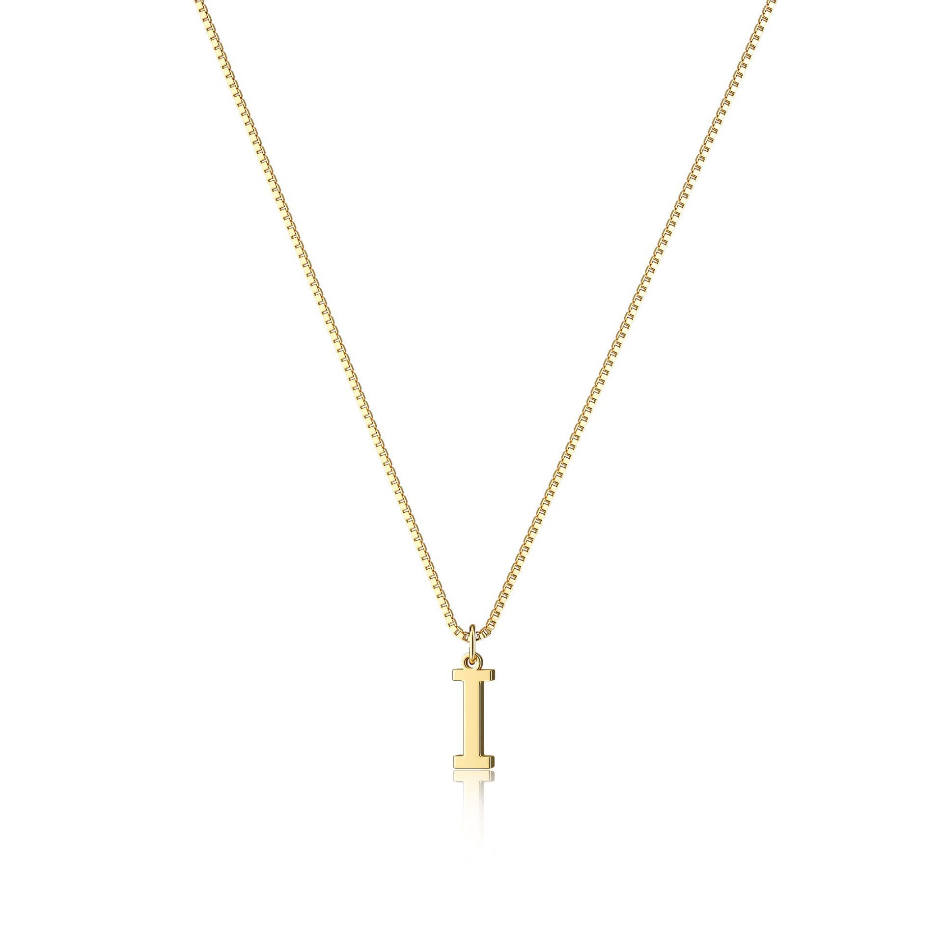 Collier transfrontalier en acier inoxydable avec 26 initiales anglaises pour femmes, style européen et américain, INS Fashion Simple_voghion.com