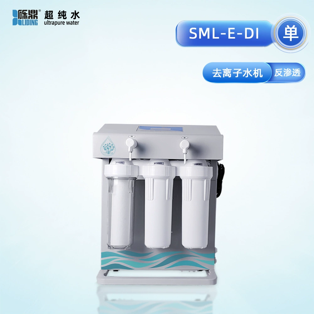 Лабораторное оборудование для деионизированной воды, оборудование для ионизированной воды, одноступенчатая обратный осмос, промышленная чистая вода высокой чистоты, 60-80 литров/час