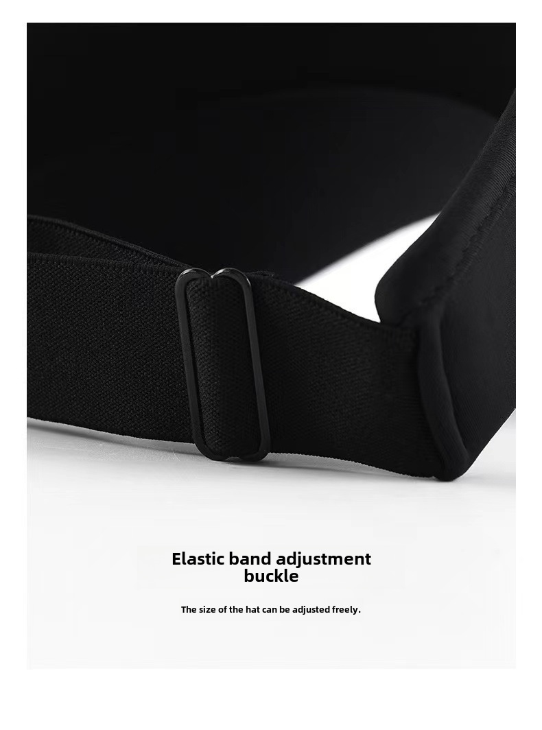 Sun Hat Men's Sunscreen Hat Empty Top Hat Breathable Ice Silk Sun Hat Sports Running Outdoor Hat Duck Tongue Empty Top Hat_voghion.com