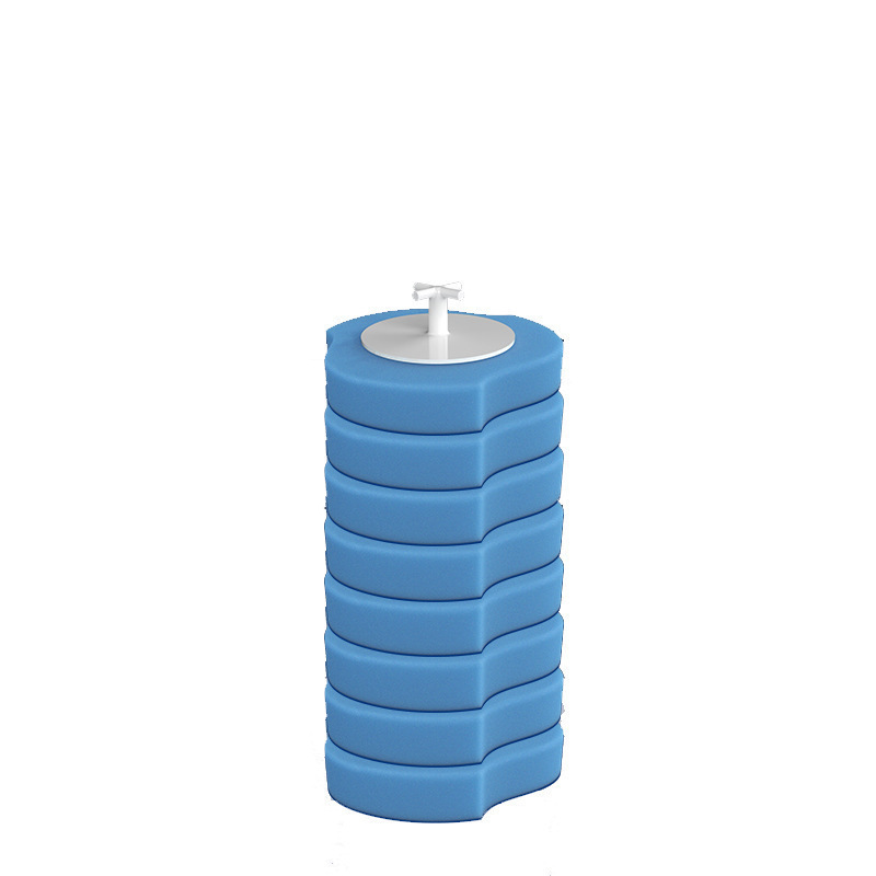 使い捨てトイレブラシ家庭用使い捨てトイレブラシ交換ヘッドセット付き壁掛け浴室掃除用品|undefined