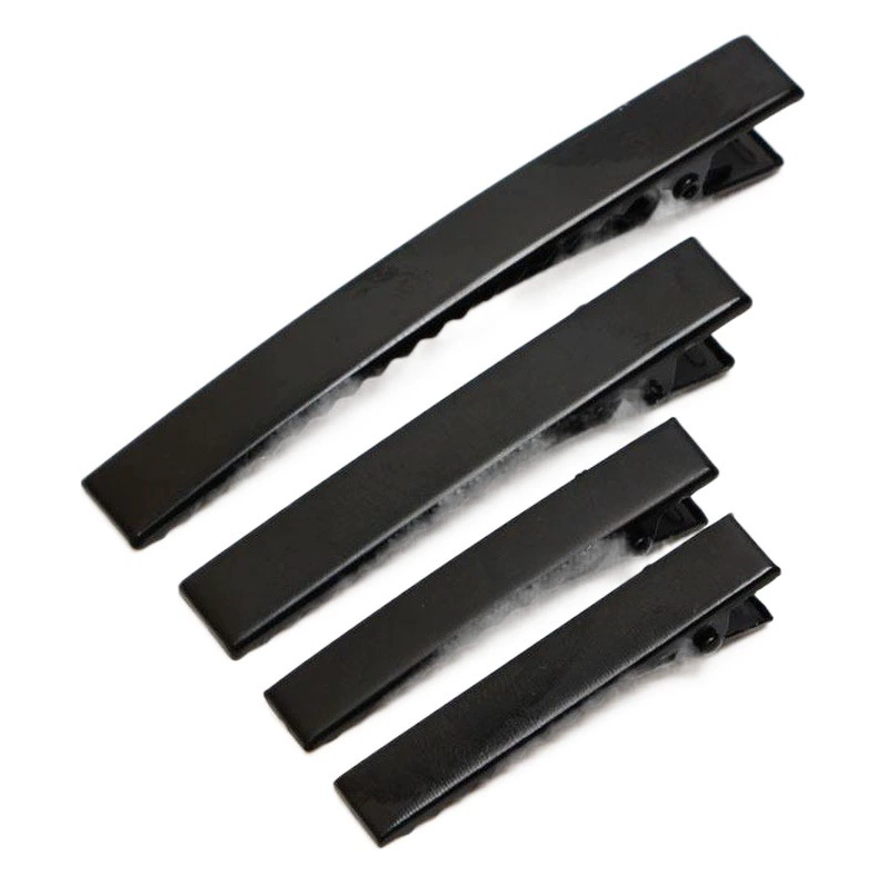 3,2-7,5 электрофорез суб-черная краска утолщенная детская заколка для волос квадратный прижимной зажим наконечник зажим плоский зажим аксессуары для головных уборов в наличии