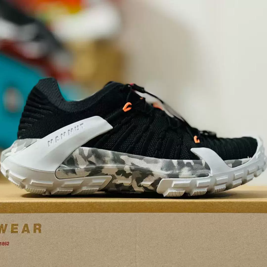 MAMMUT Мамонт бегает на открытом воздухе Поход Base Fit Тонкая и легкая обувь для скалолазания низкая банда Походная обувь для мужчин и женщин