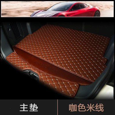 Model S Y, full | Trunk Mat - brown-main-pad-default-item