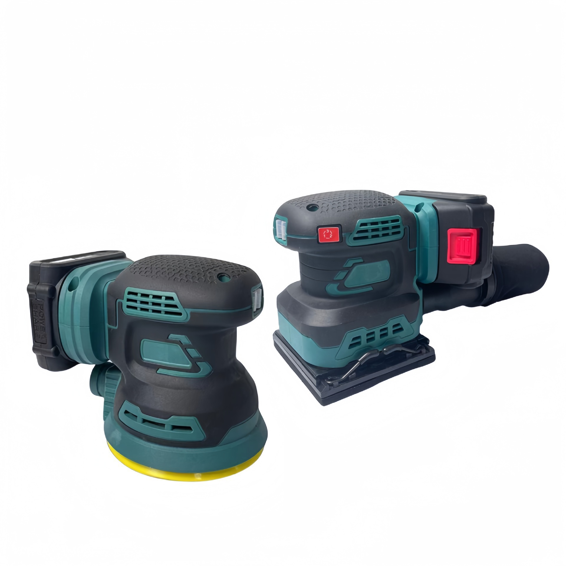 *工厂直销木头金属打磨抛光机无刷锂电砂光机圆/方形迷你砂纸机